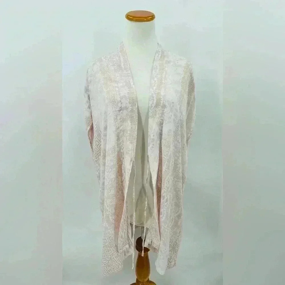 Victoria's Secret Light Weight Kimono Swim Cover Up Small, 0 - Picture 2 of 13